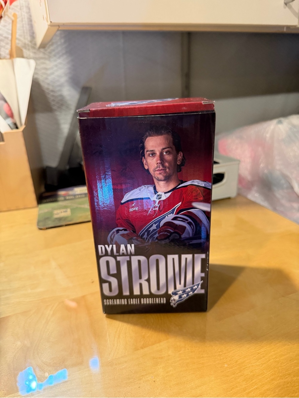 NHL Washington Capitals Bobblehead - Dylan Strome Collector Figure